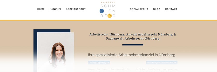 Kanzlei Schmalenberg - Arbeitsrecht Nürnberg - Kunde von deluxe Marketing